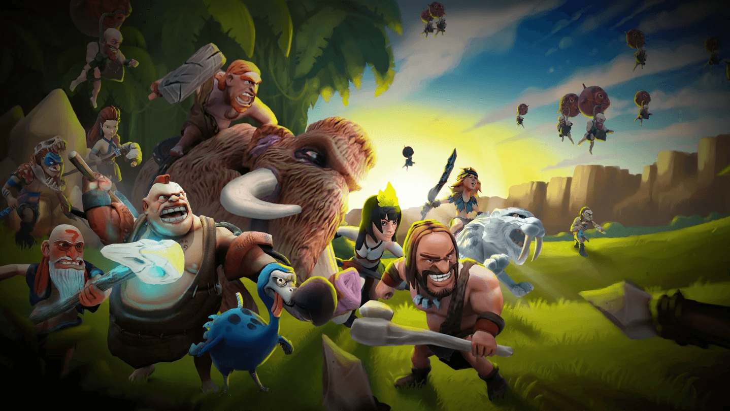 Age of Cavemen, key art